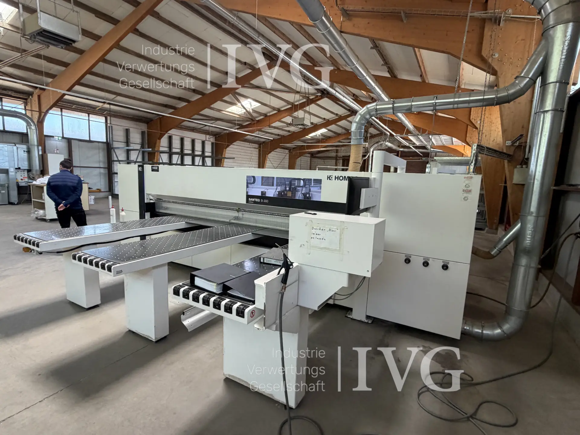 Plattenaufteilsäge HOMAG Sawteq B 300 Profiline (Profi HPL300/38/22)